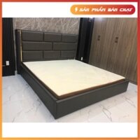 Giường bọc nệm cao cấp viền inox Adora - GIƯỜNG NGỦ BỌC DA 1m6 và 1m8