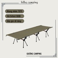 Giường camping khung hợp kim nhôm 7075 gấp gọn dùng đi dã ngoại cắm trại ngoài trời - Billba Camping