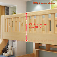 Giường Cao Và Thấp Hai Tầng/Giường Trẻ Em Bằng Gỗ/Giường Trẻ Em Căn Hộ Nhỏ/Giường Gỗ Trên Và Dưới