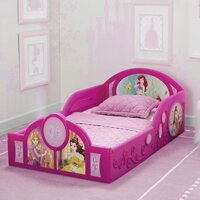 Giường cho bé nằm ngủ CÓ ĐỆM  hình ô tô, công chúa, Mickey - Giường nhựa cho bé, giường ngủ trẻ em
