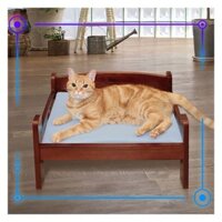 Giường cho chó mèo bằng gỗ CattyMan