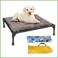 Giường cho chó nâng cao thoáng khí Nôi cho chó nâng cao chống trượt Giường cũi cho chó cỡ lớn vừa và nhỏ bên ngoài pexu1vn