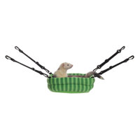 Giường cho chồn Ferret kèm móc treo Marshall 2-in-1 Hanging Ferret Bed, Green