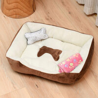 Giường Chó Mèo Êm Ái Nhiều Mẫu Mã Hàng Loại 1 (60x40x20cm)