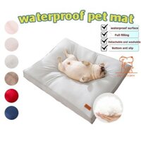 Giường cho thú cưng Chống thấm nước Có thể tháo rời Chó con có thể giặt được Chó cỡ vừa và nhỏ Nệm mùa thu đông Tổ mèo Bốn mùa Giường cho chó cũi Bốn mùa phổ thông * * * -
