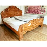 Giường cổ điển gỗ hương LN-399