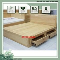 Giường có ngăn kéo gỗ Sồi Nga Hàng Tại Xưởng Gía Siêu Rẻ Tốt nhất Thị Trường, Free Ship Hn Giao Hàng Toàn quốc