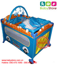 Giường cũi đa năng 2 tầng siêu nhẹ Babylove BL604