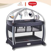Giường cũi vải Tiny Love Grow Activity Play Yard cho bé 6in1, nôi ngủ kèm thảm chơi - Monnie Kids