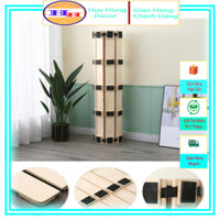 Giường cuộn trải sàn thông minh bằng gỗ thông mỹ mùi thơm tự nhiên 1m4 - 2m x 2m