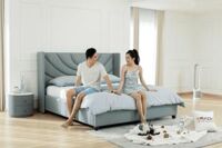 GIường da hạng sang cao cấp mã AT13