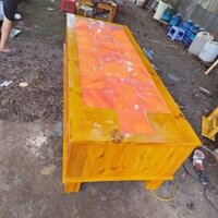 Giường Đá Muối Himalaya Chất Liệu Gỗ Cao Cấp 25 Viên