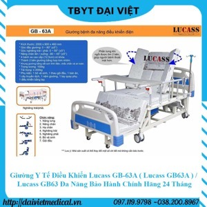 Giường điện đa chức năng Lucass GB-63A