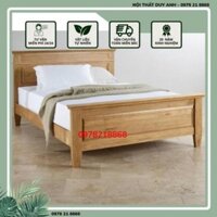 Giường đôi DUYANH Sofa gỗ sồi