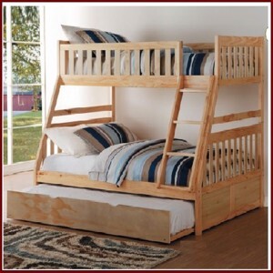 Giường đôi Victoria gỗ sồi 1m4