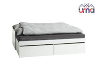 Giường Đơn Gỗ Mở Rộng Hiện Đại GND002