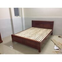 Giường đơn Gỗ Xoan Đào Cao Cấp 1m2 – 1m8