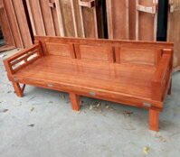 Giường gấp 1m20 gỗ xoan đào GG49