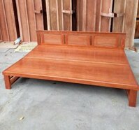 Giường gấp 1m50 gỗ xoan đào GG50