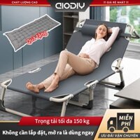 Giường Gấp AIODIY Khung Nhôm Chắc Chắn - Thiết Kế Gọn Nhẹ, Dễ Dàng Gấp Gọn Và Lưu Trữ, Đa Năng Làm Ghế Sofa