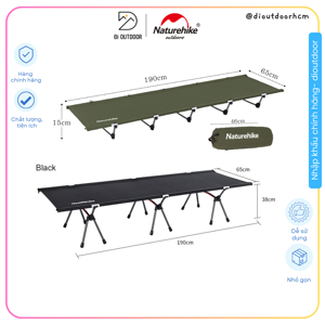Giường gấp dã ngoại siêu nhẹ Naturehike NH20JJ001