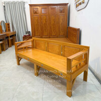 Giường Gấp Gỗ Gõ Đỏ Chân Cao Phù Hợp Người Lớn Tuổi, Mẹ Bầu