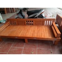 giường gấp gỗ xoan đào 1m2x2m