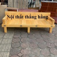 Giường gấp gỗ xoan rừng đủ cỡ