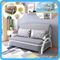 Giường Gấp Gọn Thành Ghế Sofa Giường Sofa Giường Đa Năng Nệm Mút Tự Nhiên Có Ngăn Chứa Đồ Tiện Khung Thép Cường Lực