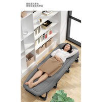 Giường gấp kiểu Mỹ nghỉ trưa đơn văn phòng người lớn đơn giản diễu hành nhà đèn ngủ đa chức năng ngủ trưa hộ tống giường