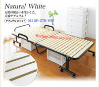 Giường gấp nan gỗ Nhật Bản (OTB-WH)