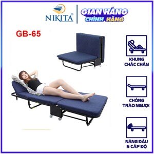 Giường gấp nâng đầu 3 khúc Nikita GB65