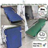Giường Gấp Văn Phòng Khung Nhôm Sắt Giá Rẻ Tiện Ích