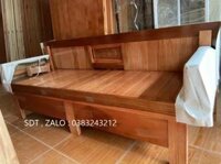 giường ghế gấp gỗ xoan đào 1m2,1m6,1m8 , nhận hàng thanh toán