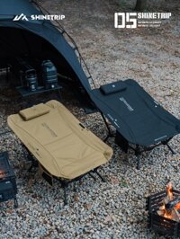 Giường Ghế Xếp Dã Ngoại SHINETRIP Có Tựa Đầu | Giường Ngủ Camping Gấp Gọn Khung Nhôm 7075