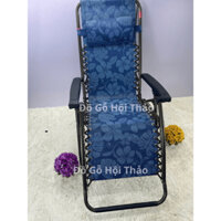 Giường ghế xếp thư giãn nằm ngủ nghỉ gia đình gấp gọn khung thép hợp kim, nội thất Xuân Hoà