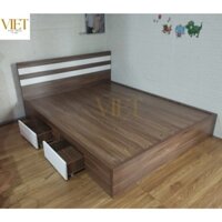 GIƯỜNG GỖ 1.6m x 2m HIỆN ĐẠI, TINH TẾ, PHÙ HỢP MỌI GIA ĐÌNH