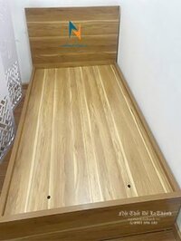 Giường Gỗ 1m2 Giá Rẻ Màu 6161