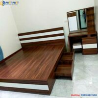 Giường gỗ 1m6 GG10