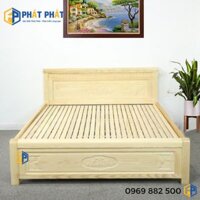 Giường gỗ 1m6 sồi GS16