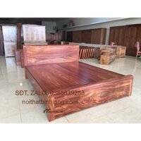Giường gỗ cẩm 1m6 *2m