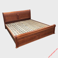 Giường gỗ căm xe 1m6 1m8 GI026-27