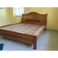 Giường gỗ căm xe ngang 1m6,1m8 x 2m (FREESHIP )