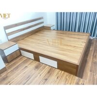 GIƯỜNG GỖ CAO CẤP 1.4M . 1.6M . 1.8M DÀNH CHO MỌI CĂN HỘ, GIA ĐÌNH