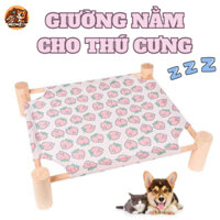 Giường Gỗ Cho Thú Cưng AM101 - Ameowzon