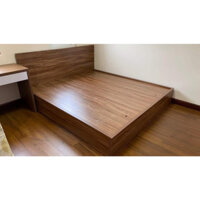 Giường gỗ công nghiệp mdf rộng 1m6x2m có ngăn kéo