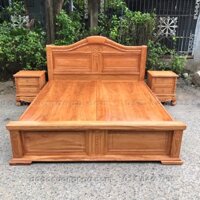 Giường Gỗ Gõ Đỏ Phản Liền