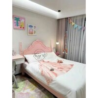 GIƯỜNG GỖ INDOCHINE - CỔ ĐIỂN CHÂN TIỆN GCĐ14