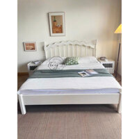 GIƯỜNG GỖ INDOCHINE - GIƯỜNG CỔ ĐIỂN GI24 #tiemdecorthang10