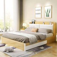 Giường Gỗ MDF An Cường Giá Rẻ